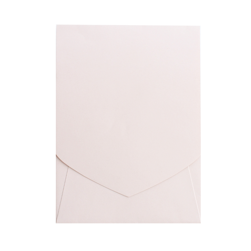 Envelope Vertical, Rosa suave - sem liner / 1