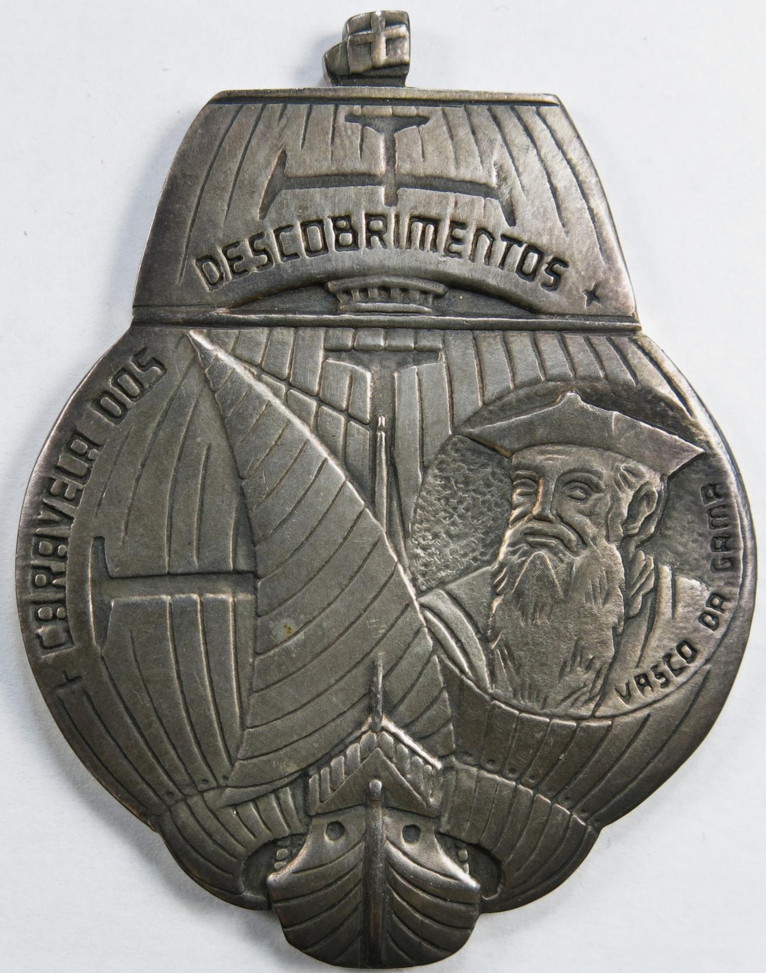 Medalha Portugal ´Caravela dos Descobrimentos Portugueses - Vasco da Gama´ Prata 999 76,8g