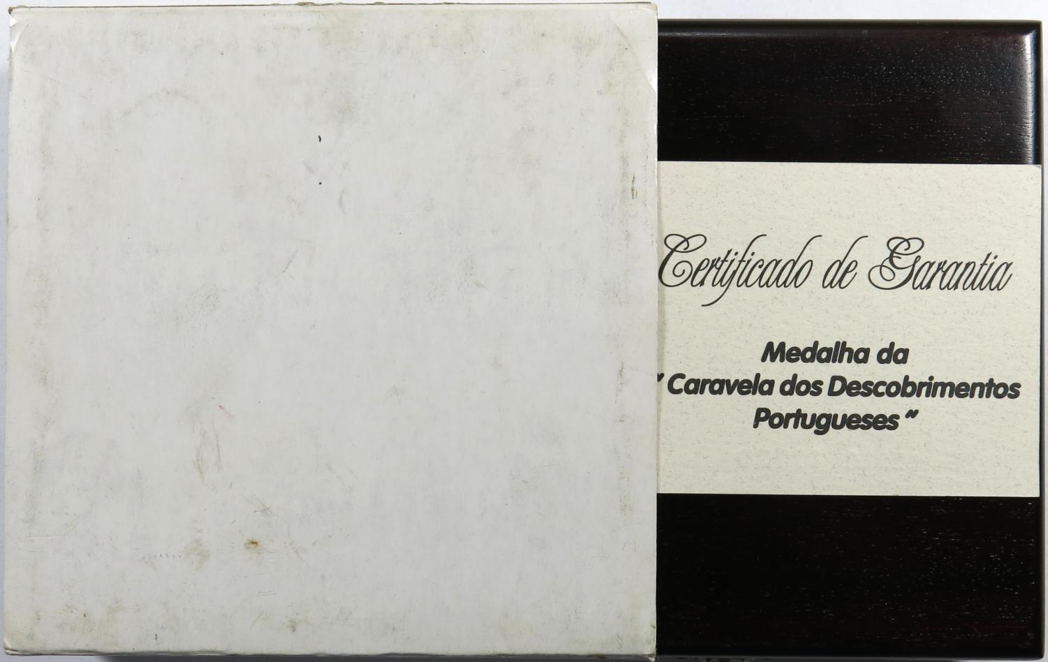 Medalha Portugal ´Caravela dos Descobrimentos Portugueses - Vasco da Gama´ Prata 999 76,8g