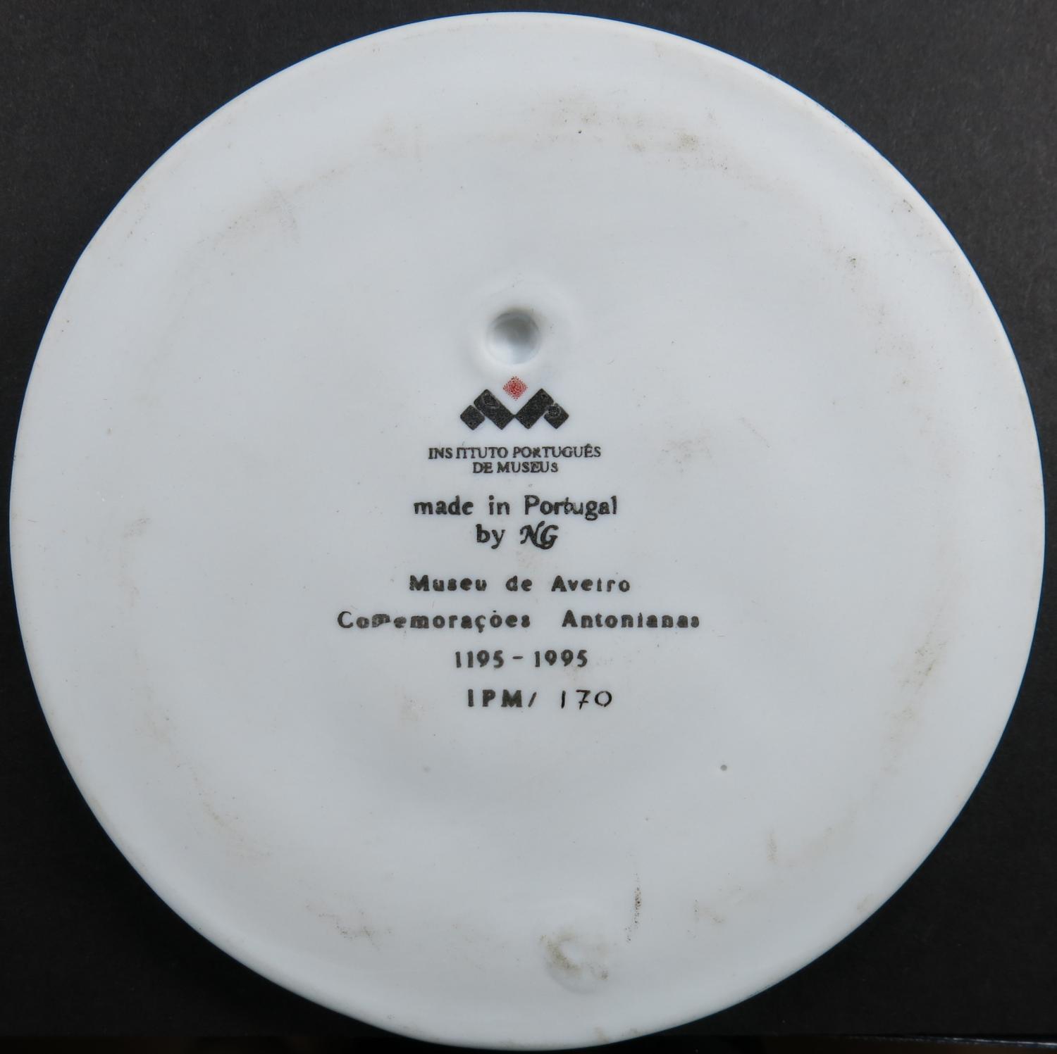 Medalha de Porcelana - Santo António de Lisboa