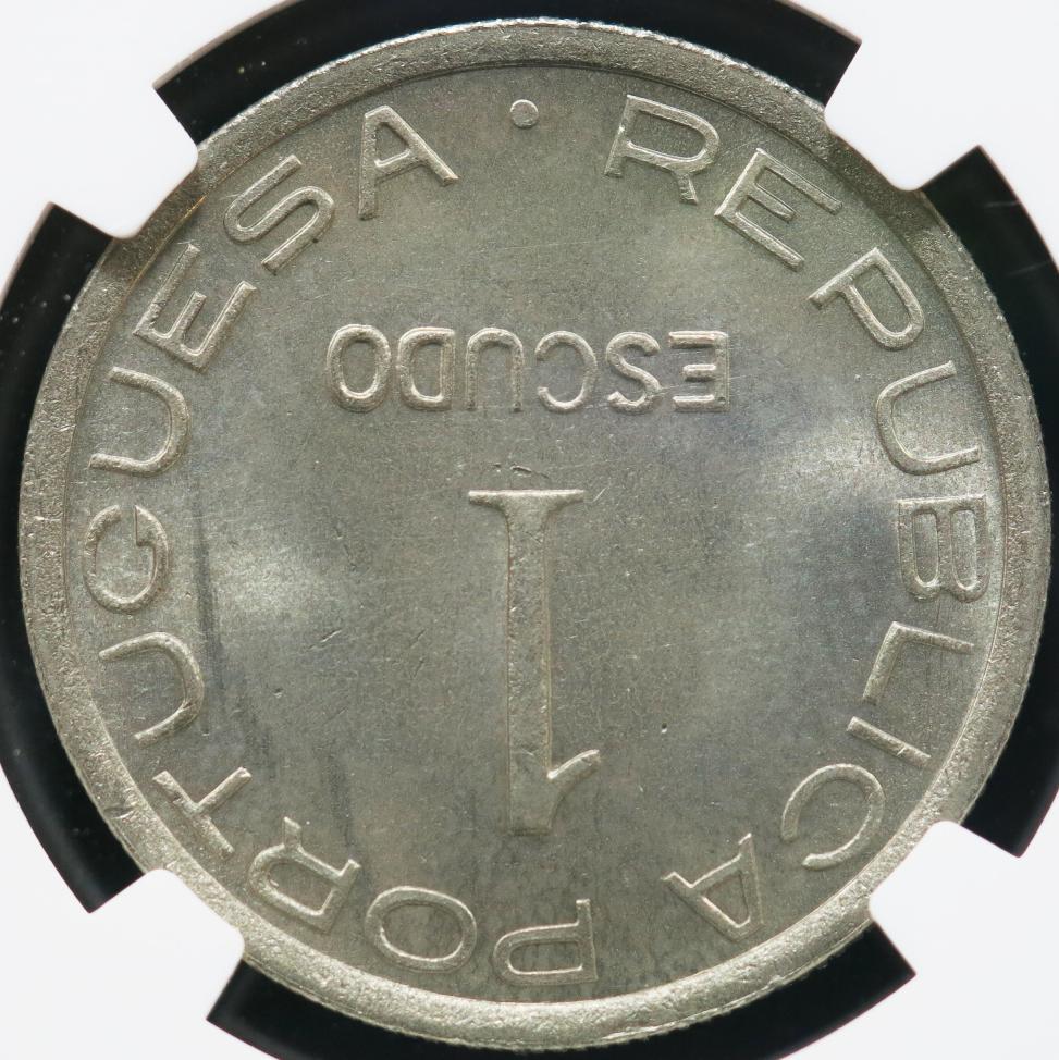 STP 1 Escudo 1948 Alpaca NGC MS66 