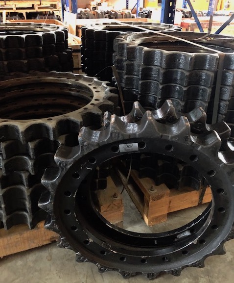 Roda Guia e Sprocket