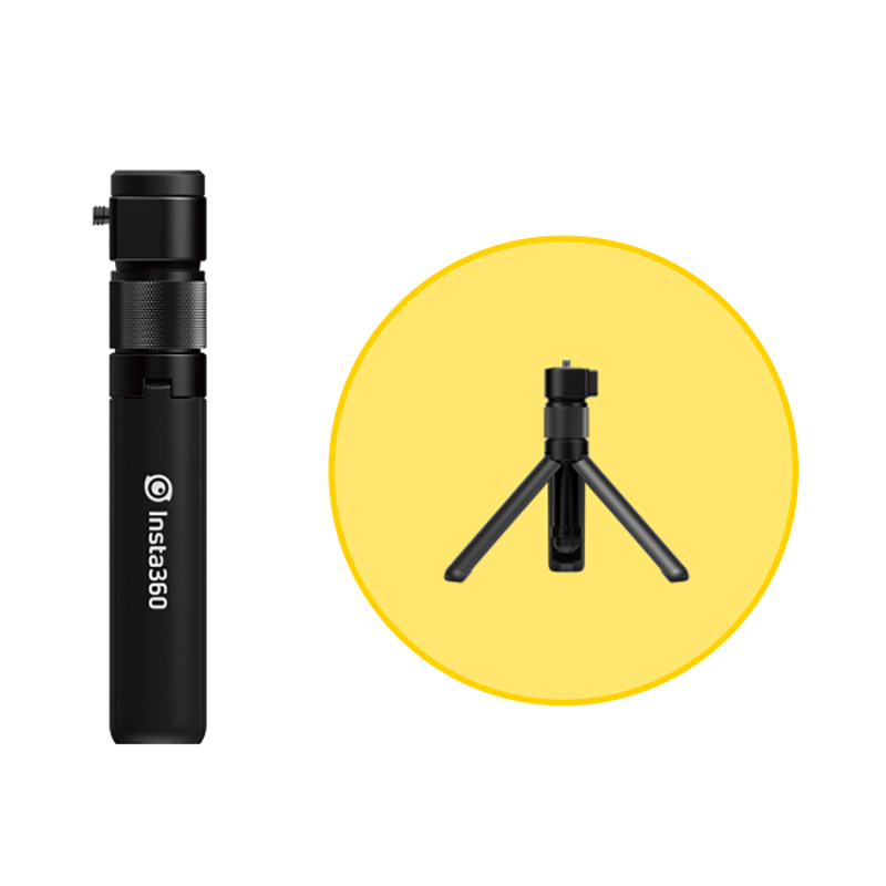 Insta360 ONE X bullet time handle W/ floding tripod