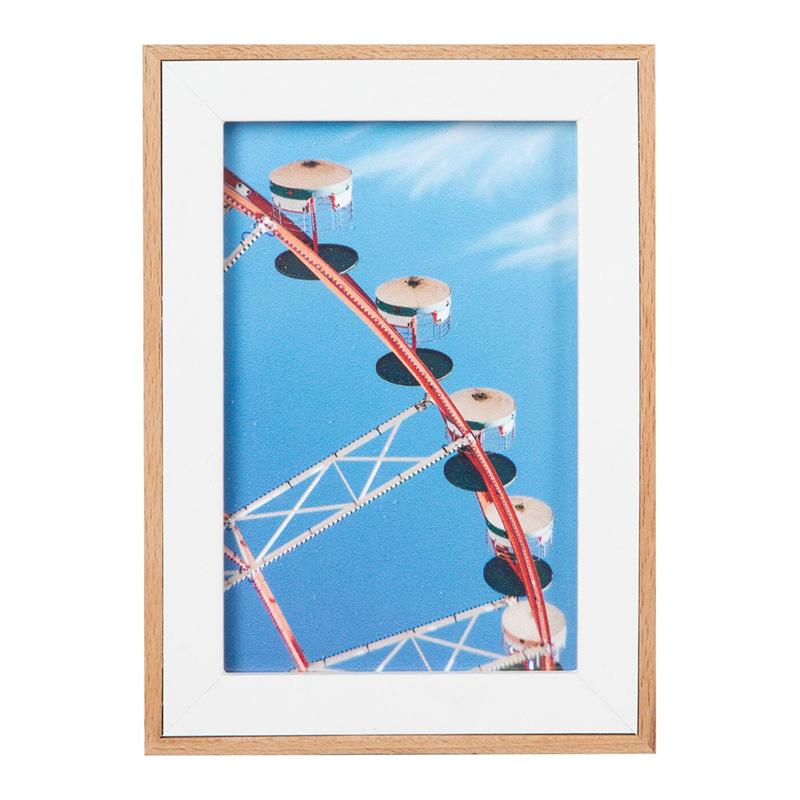 Moldura Goldbuch Ava Branca/Natural 10x15