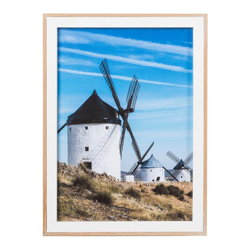 Moldura Goldbuch Ava Branca/Natural 20x30