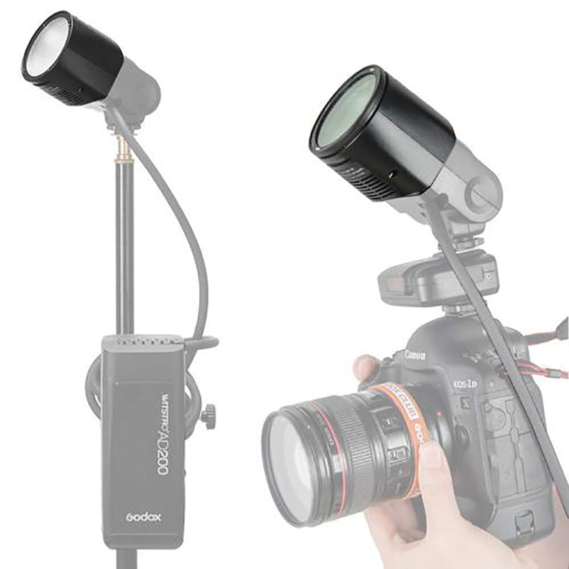 Godox Flash de Cabeça REDONDA para AD200