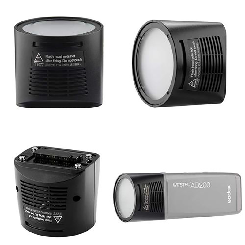 Godox Flash de Cabeça REDONDA para AD200