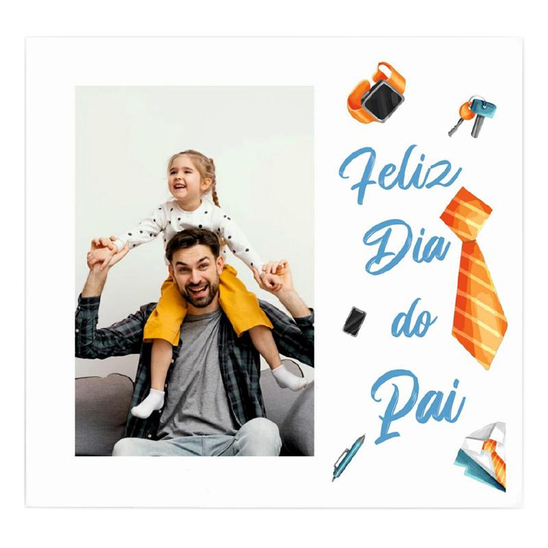 Moldura Lisboa Vertical Feliz dia do Pai 10x15