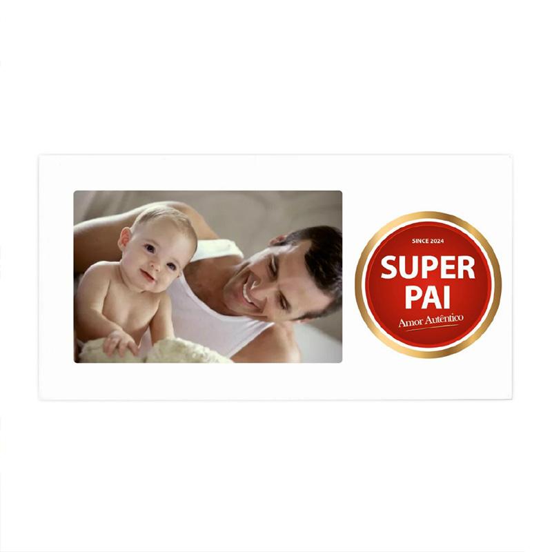 Moldura Lisboa Horizontal Super Pai 10x15