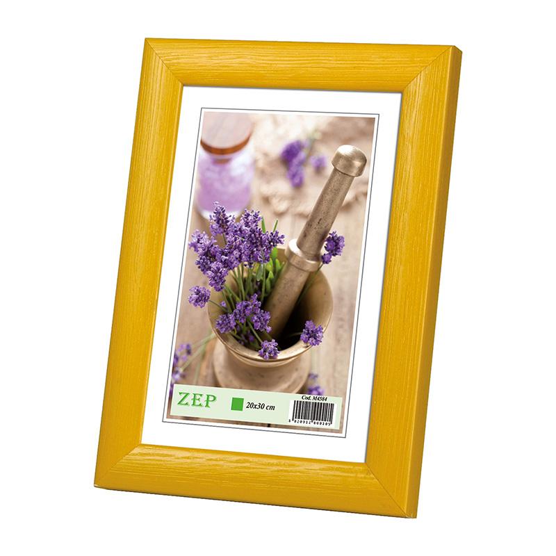 Moldura ZEP madeira - cores sortidas 15x20