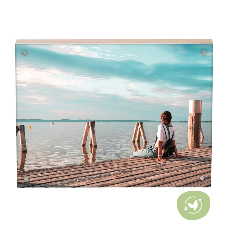 Moldura Goldbuch Bamboo Acrílica com Íman