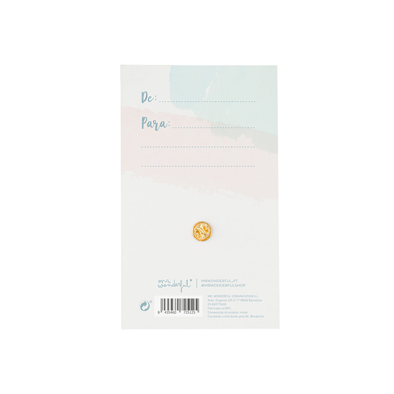 Pin - Mãe, obrigado por nunca me deixares plantado