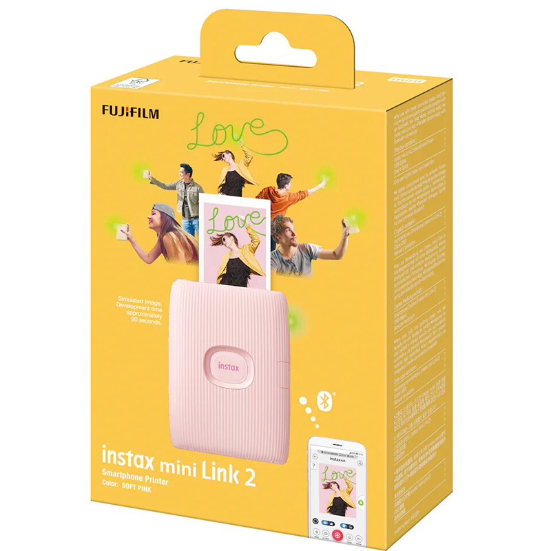 その他 FUJI FILM instax mini LINK 2 SOFT PINK Fujifilm lança Instax Mini Link 2, impressora de bolso para