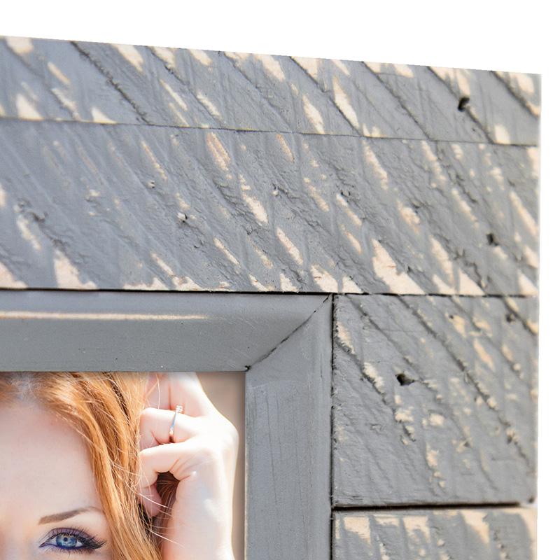 Moldura ZEP Lena Cinza 15x20