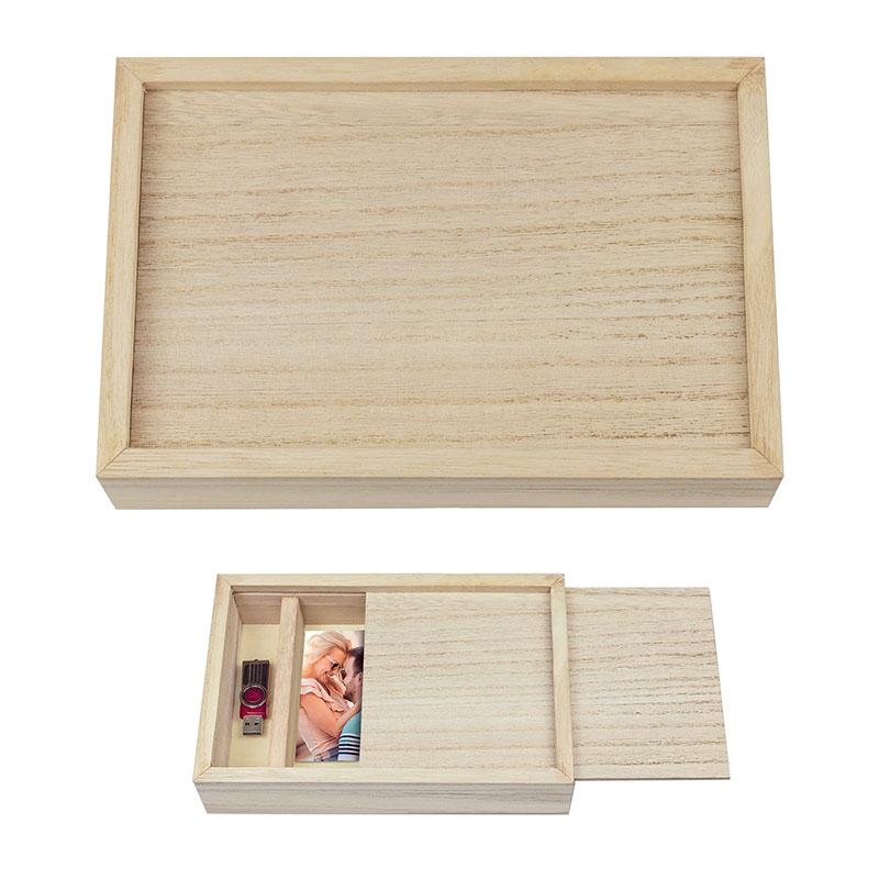 Box ZEP USB Castanho Caixa 10x15