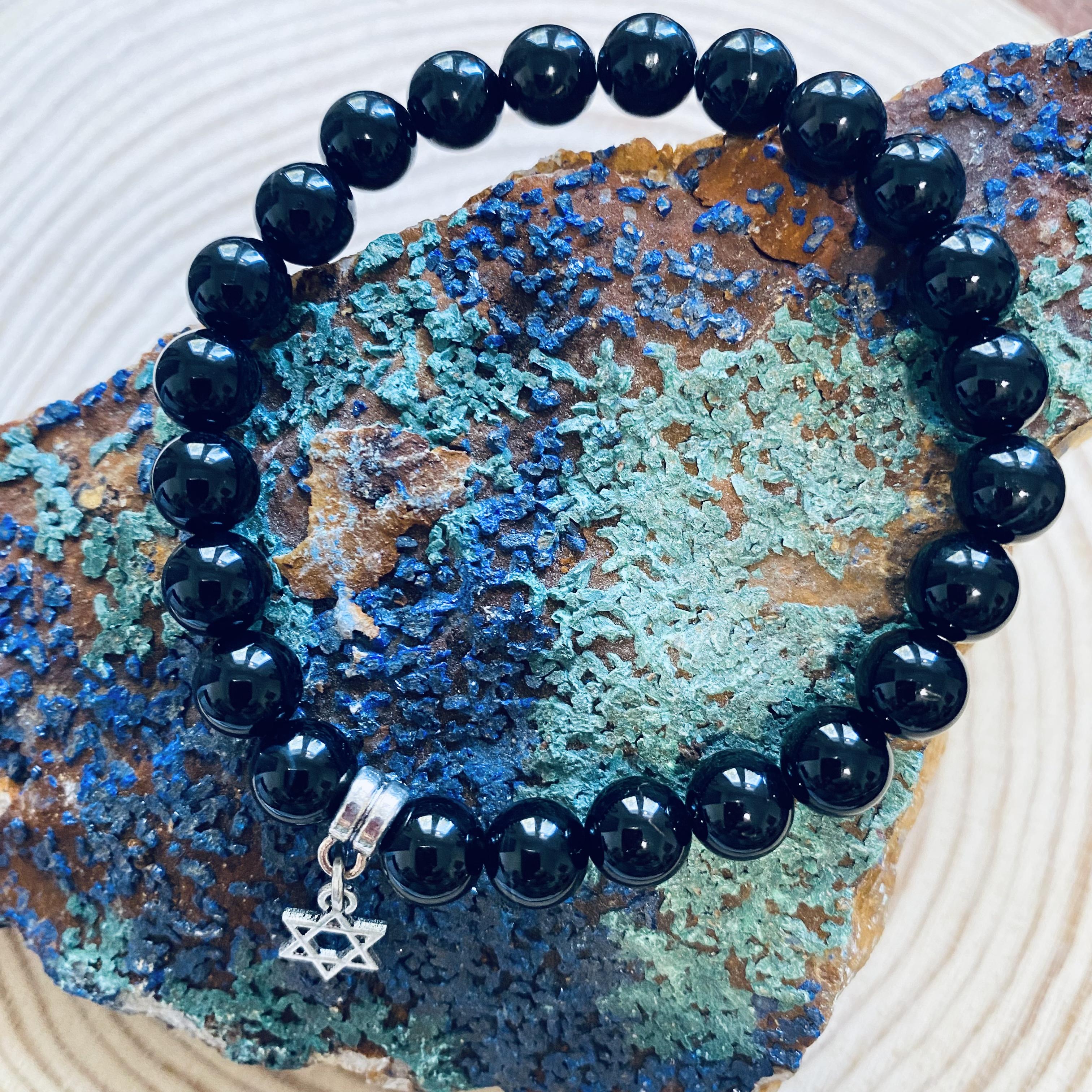 Pulseira Arquétipo Estrela de Davi 8mm