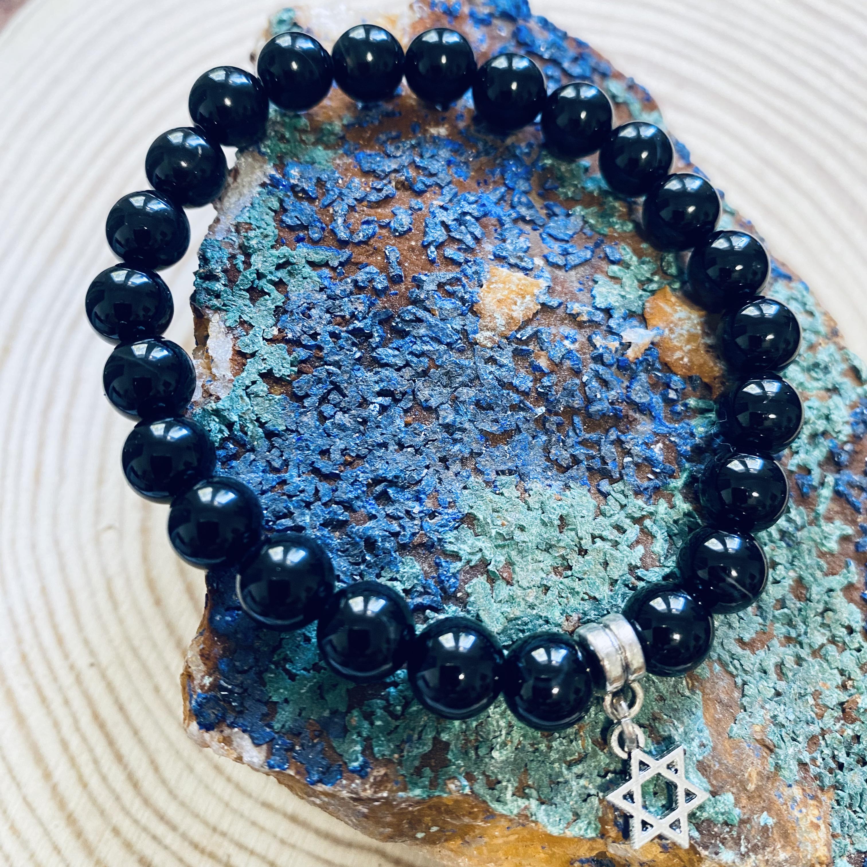 Pulseira Arquétipo Estrela de Davi 8mm