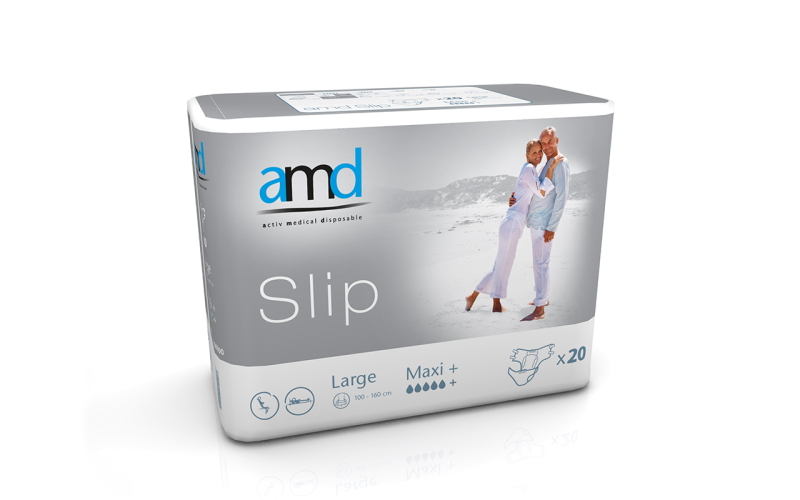 Fralda AMD L Maxi Plus pack 20 unids