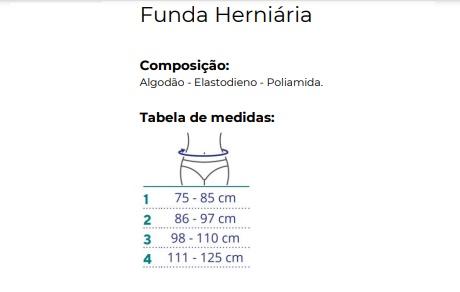 Funda Herniária Inguinal Ortel 2720 Tamanho 1