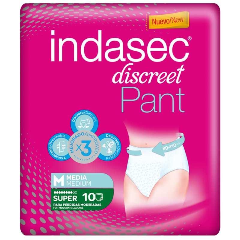 Pant Indasec M super pack 10 unids