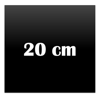 Tamanho - 20 cm
