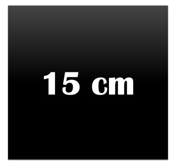 TAMANHO 15cm