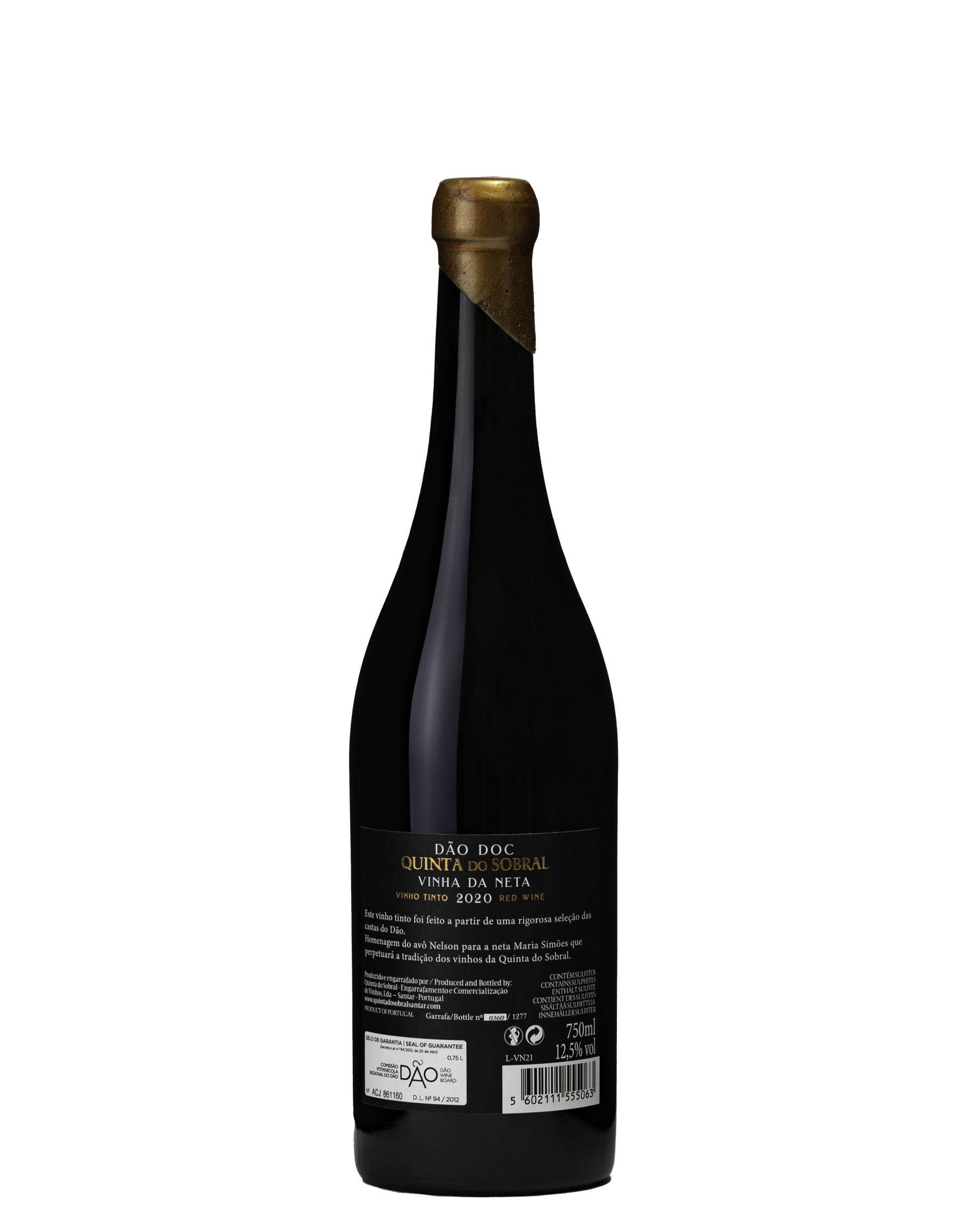 VINHO DA NETA TINTO 2020