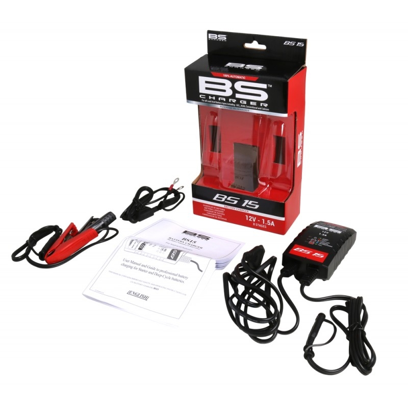 Carregador bateria inteligente BS BS15 1,5A