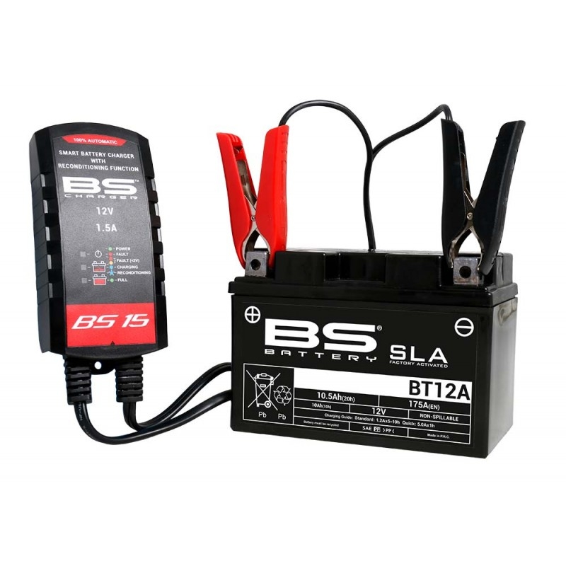 Carregador bateria inteligente BS BS15 1,5A