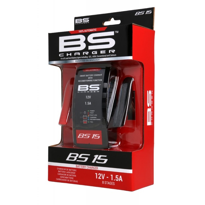Carregador bateria inteligente BS BS15 1,5A