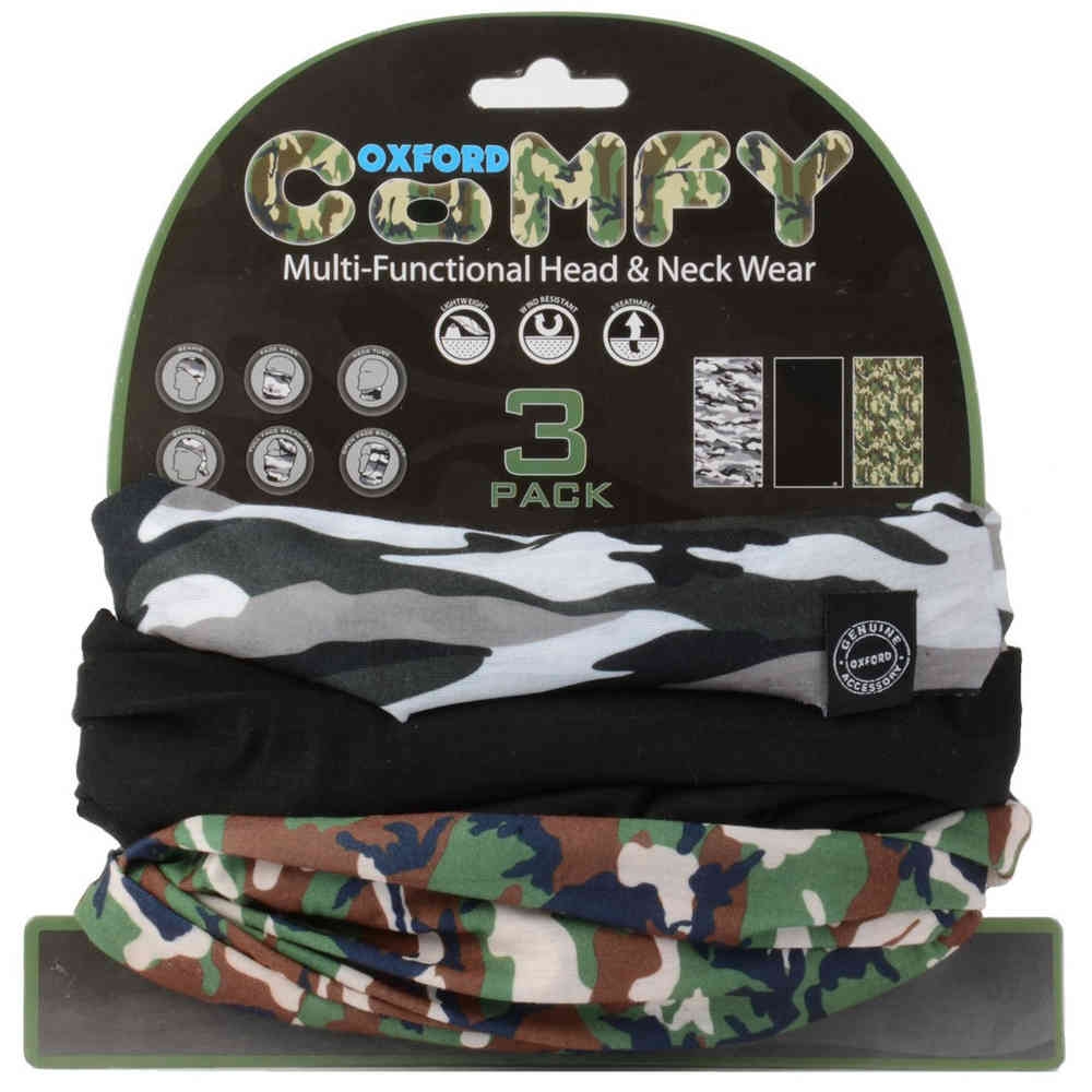 LENÇO OXFORD COMFY CAMO 3