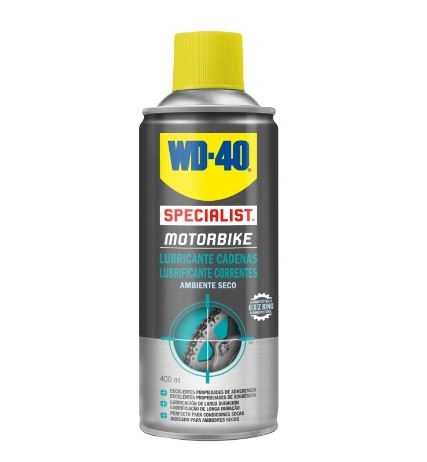  LUBRIFICANTE CORRENTE ´SECO´ WD-40 400ML 34074