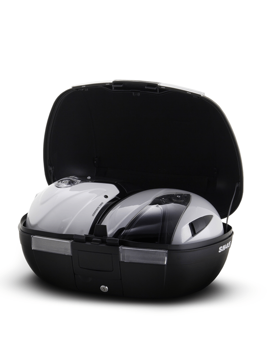 SHAD MALA SH45 PRETO (REFLECTOR BRANCO)