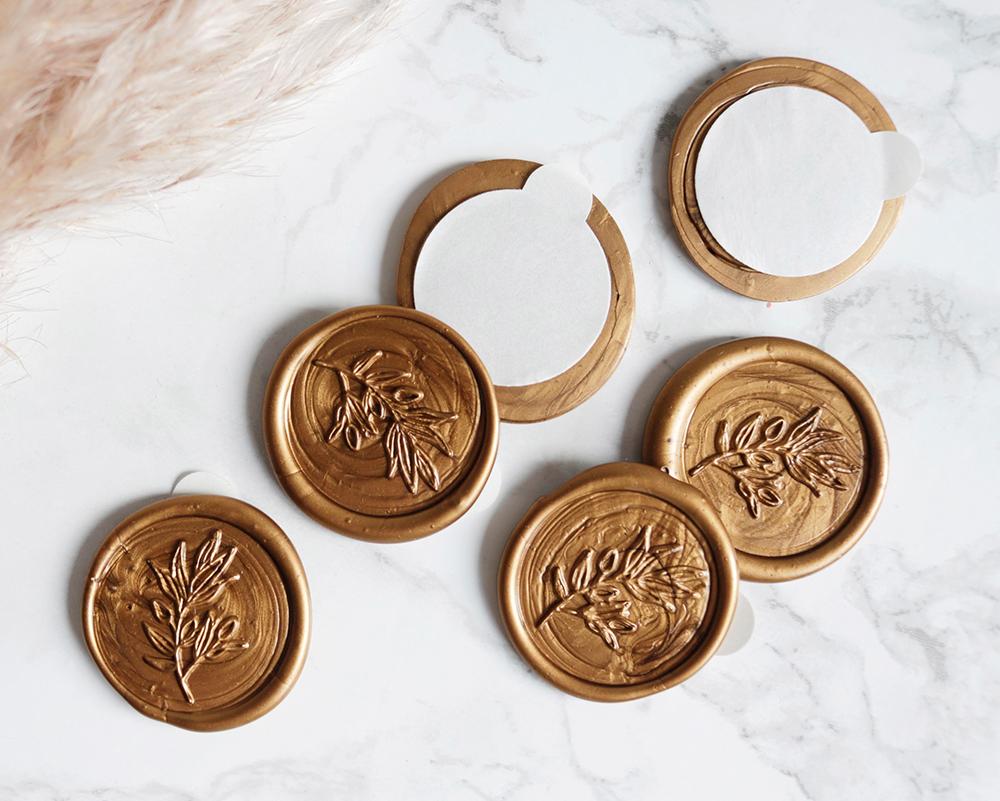 Selos de Lacre Adesivo