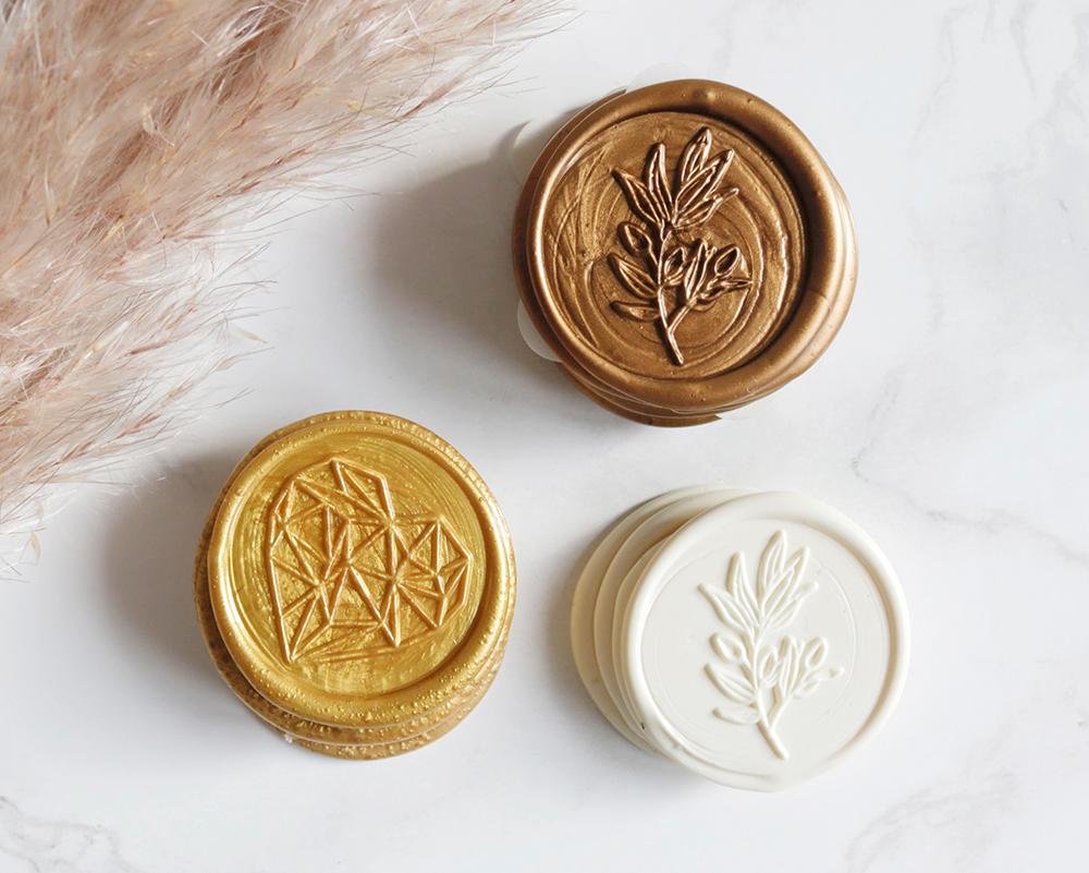 Selos de Lacre Adesivo