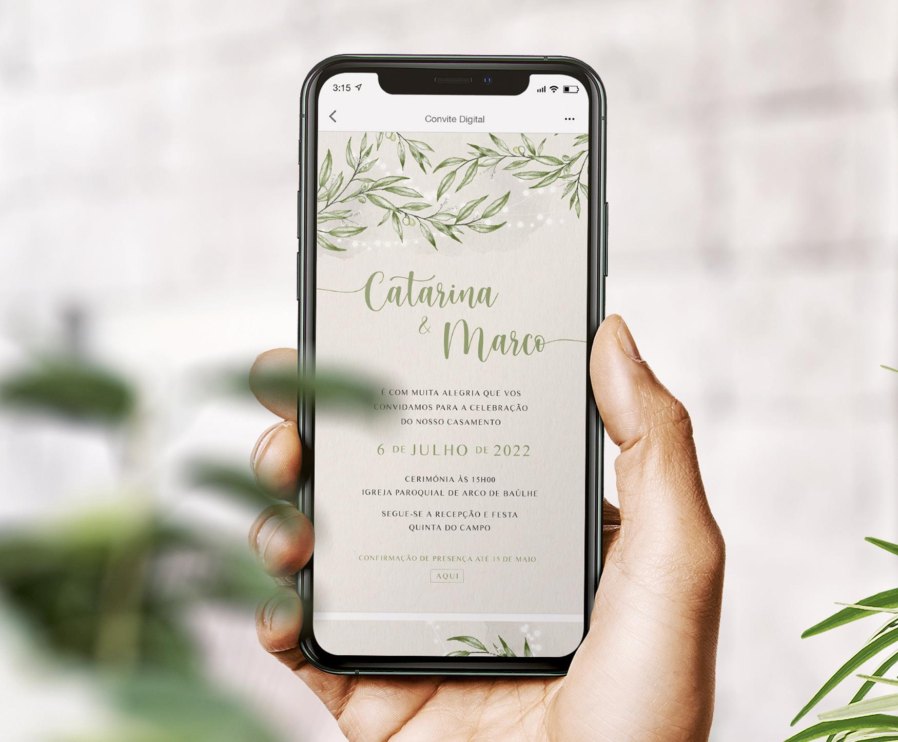 Convite Rustic Lights (c/ Mapa)