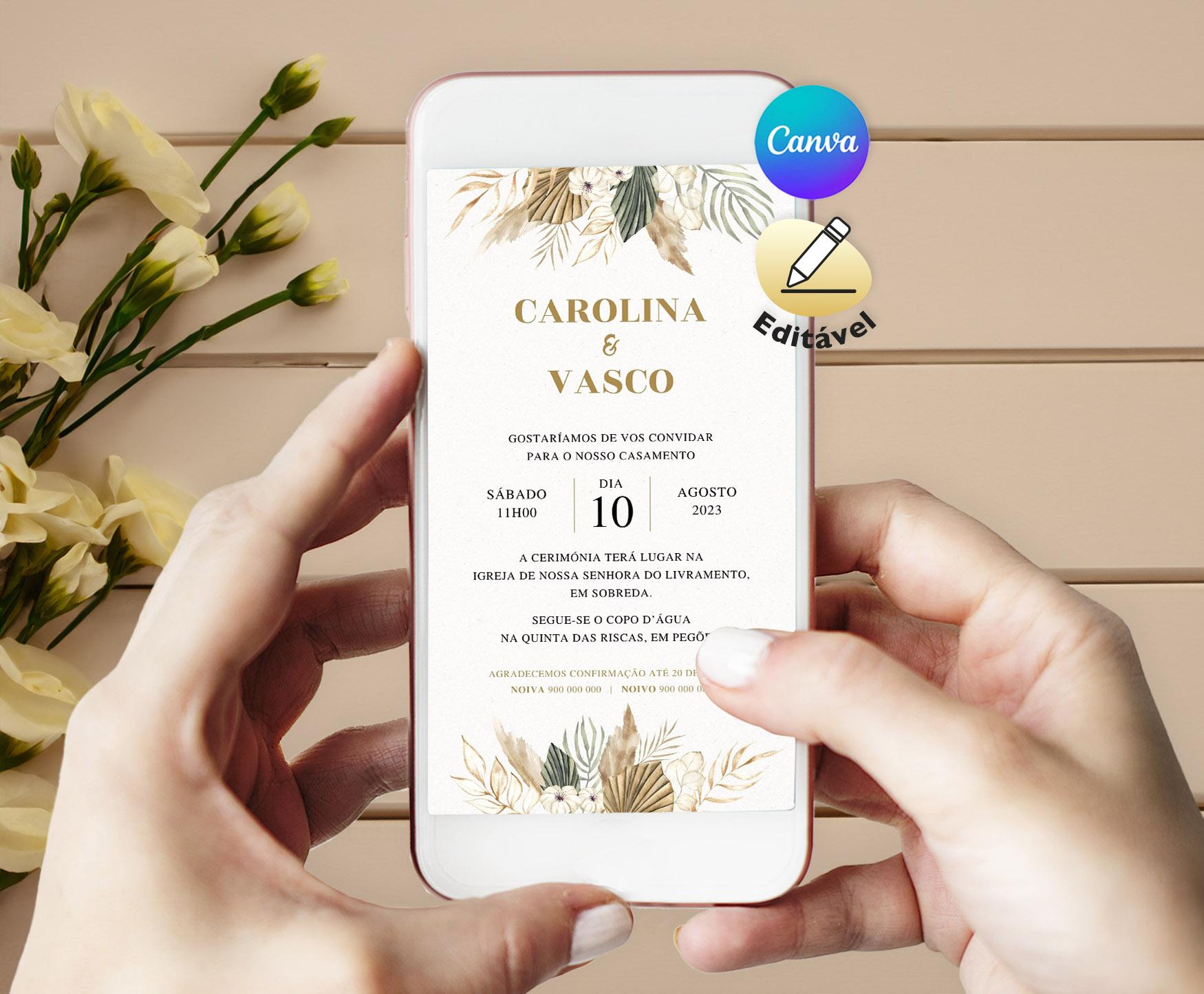 EDIT | Convite Boho