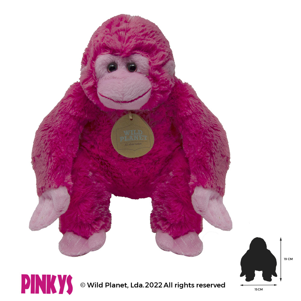 Peluche Chimpanzé Rosa Pinkys