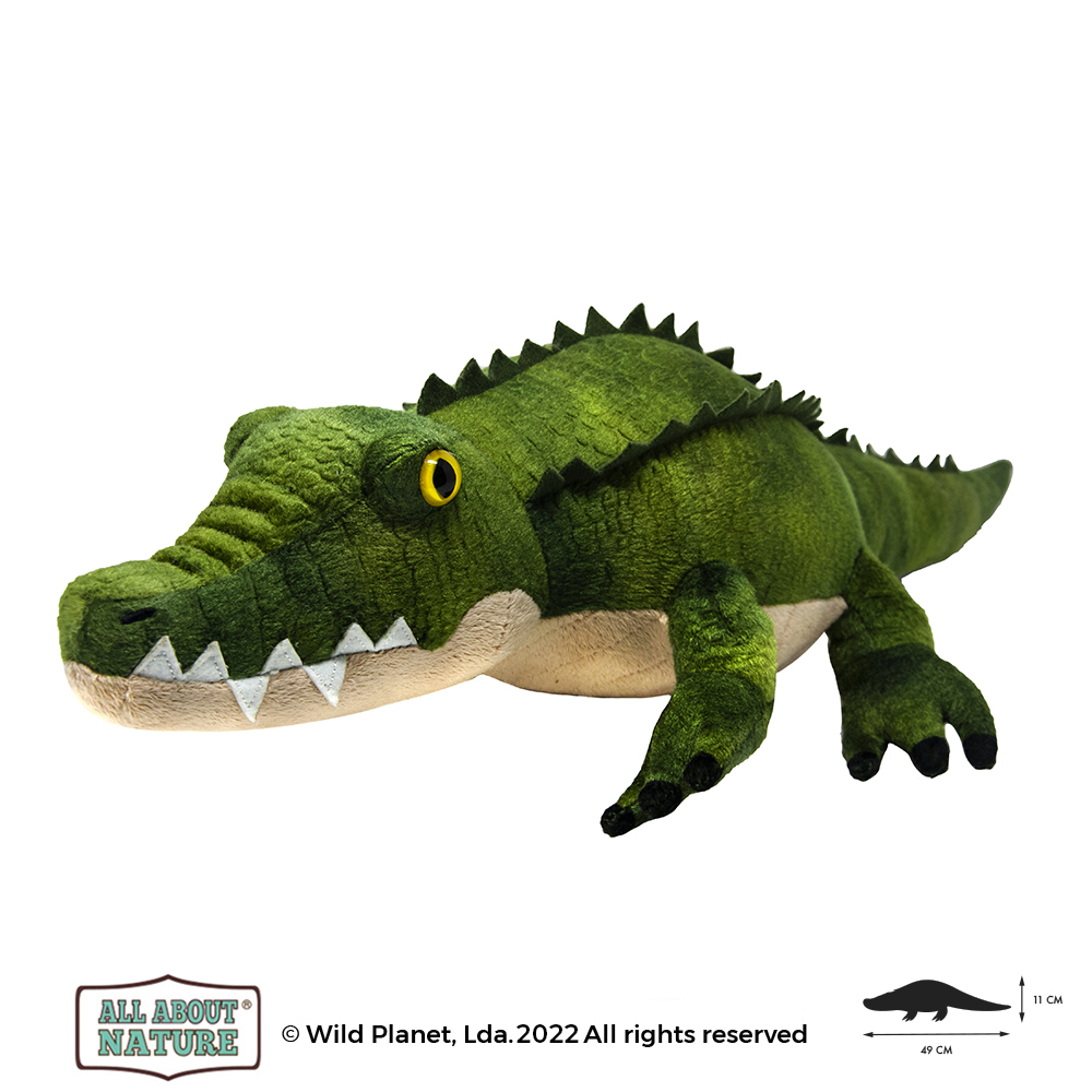 Peluche Crocodilo All About Nature