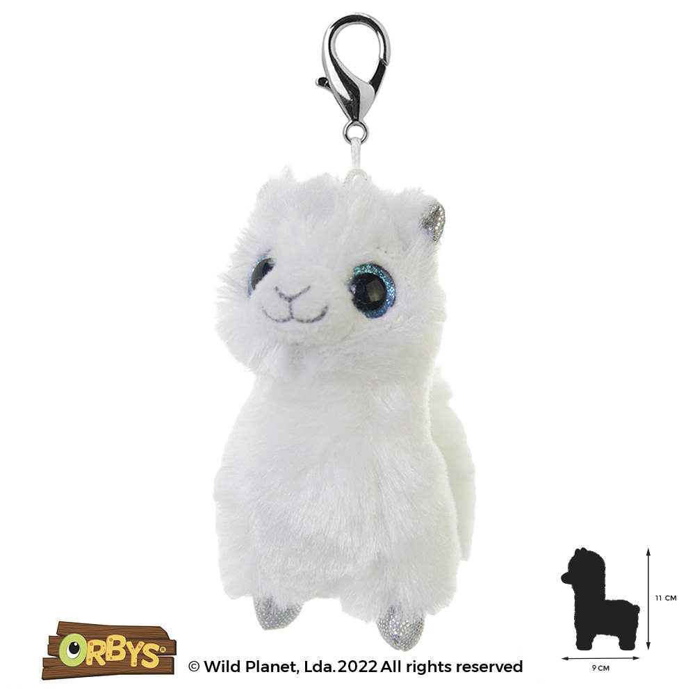 Porta Chaves de Peluche Alpaca Orbys
