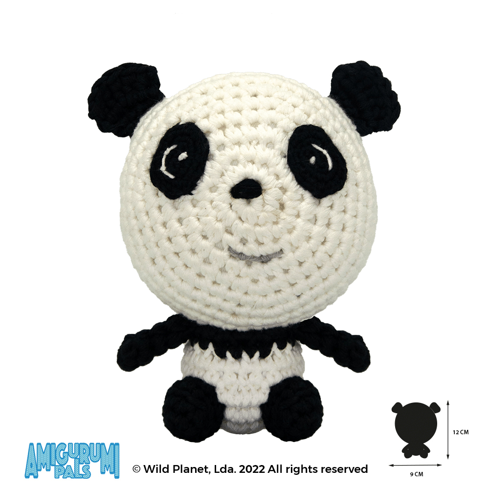 Peluche Panda Amigurumi Pals