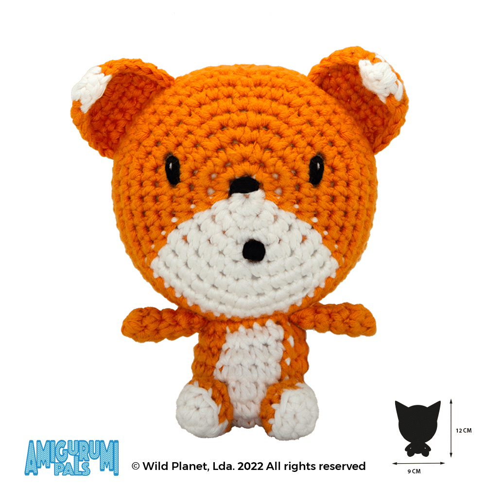 Peluche Raposa Amigurumi Pals