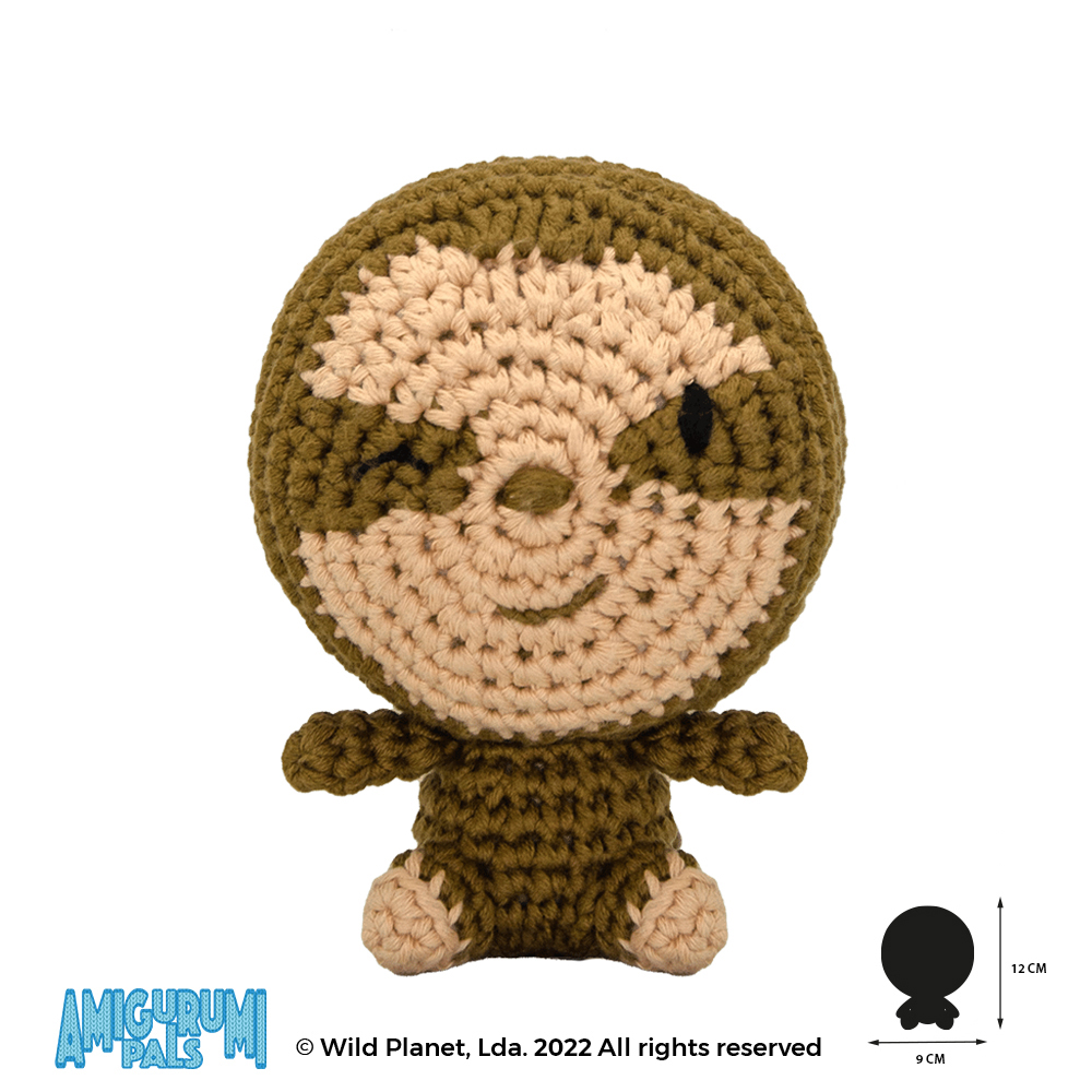 Peluche Preguiça Amigurumi Pals