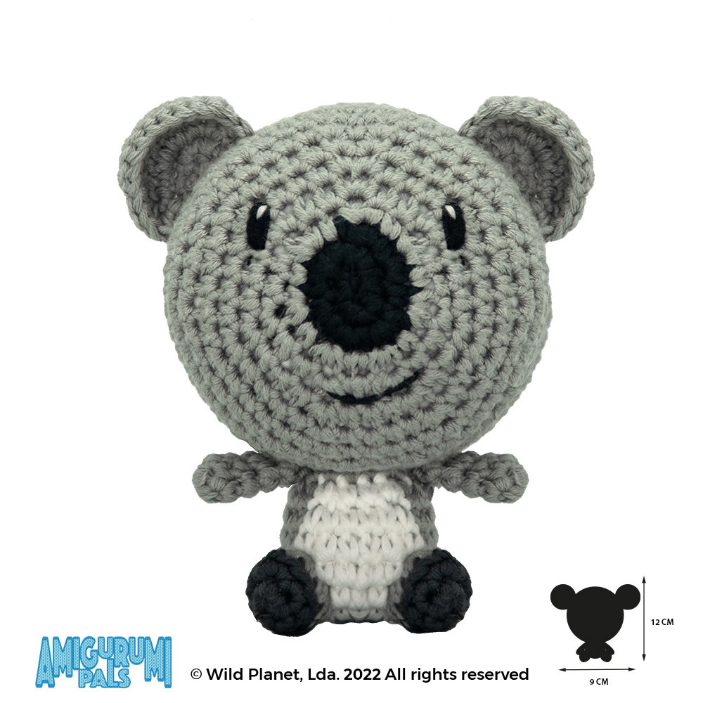 Peluche Koala Amigurumi Pals