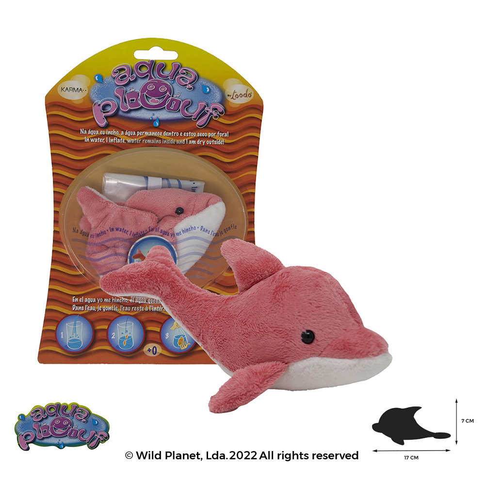 Peluche Golfinho Aqua Plooouf