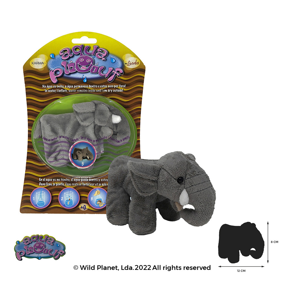 Peluche Elefante Aqua Plooouf