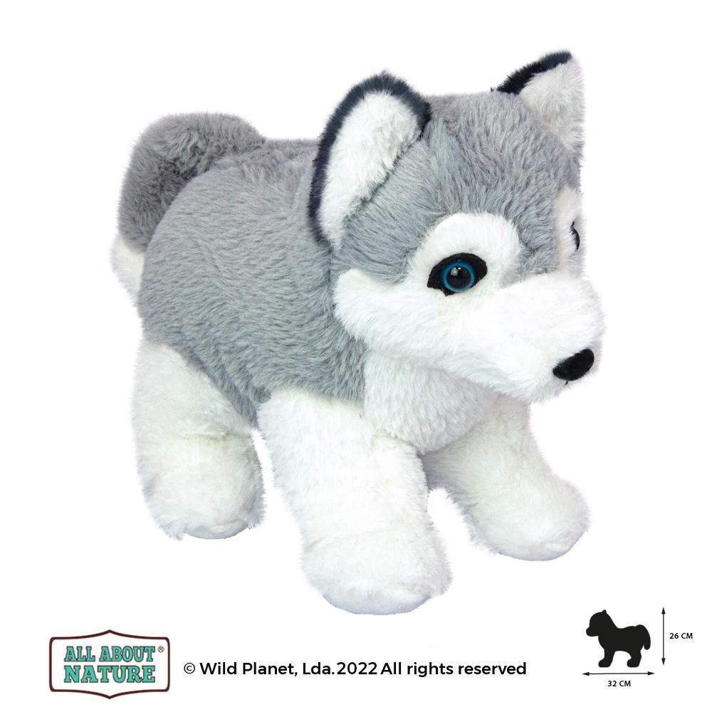 Peluche Cachorro Husky All About Nature