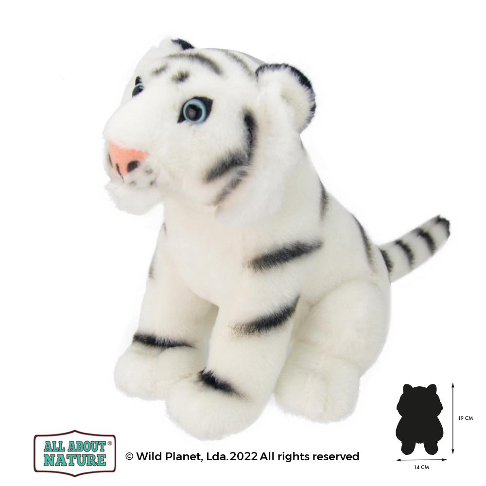 Peluche Tigre Branco All About Nature