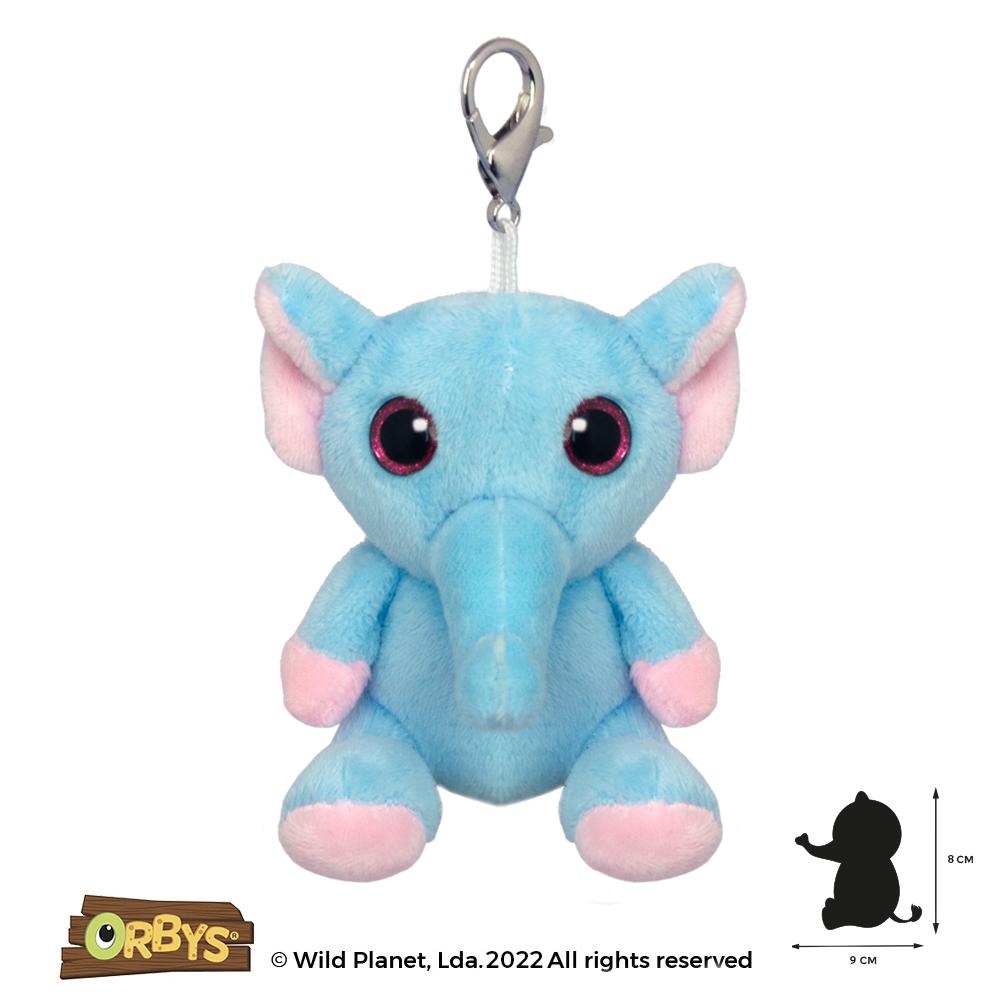 Porta Chaves de Peluche Elefante Orbys