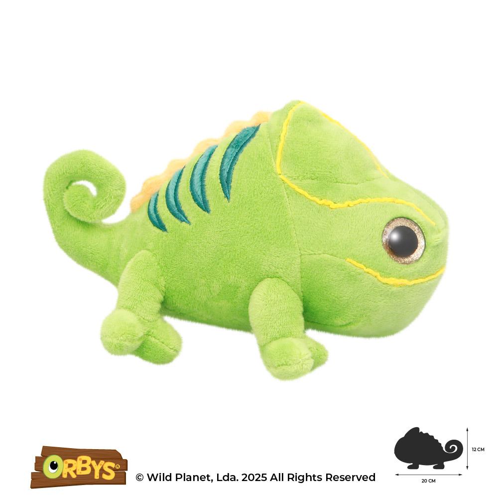 Peluche Camaleão Orbys